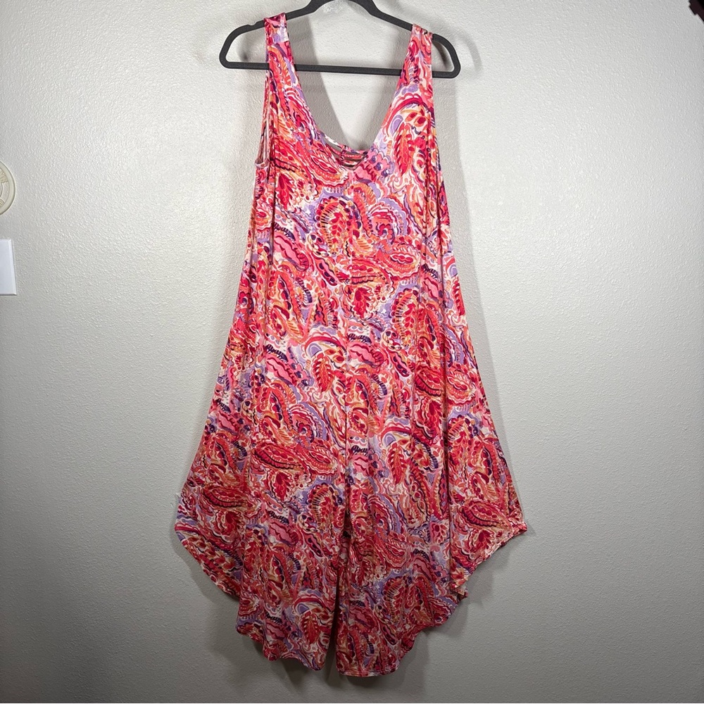 Ava & Grace Multicolor Boho Summer Wide Leg Jumper Size Small